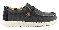 WALLY KNIT CHARCOAL - Hey Dude